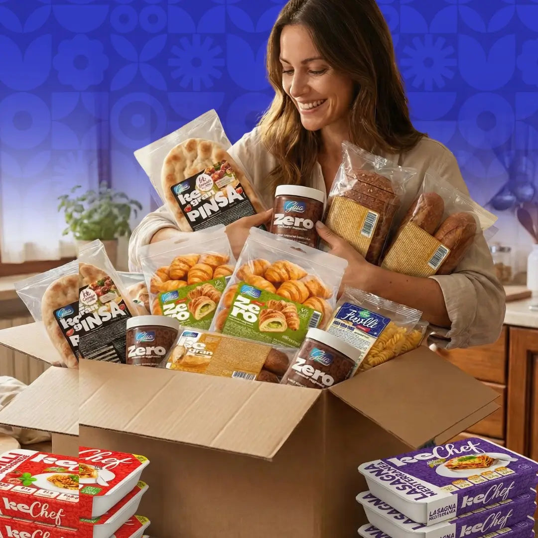 Box Glua per la dieta chetogenica, piatti pronti e organizzati per 28 giorni