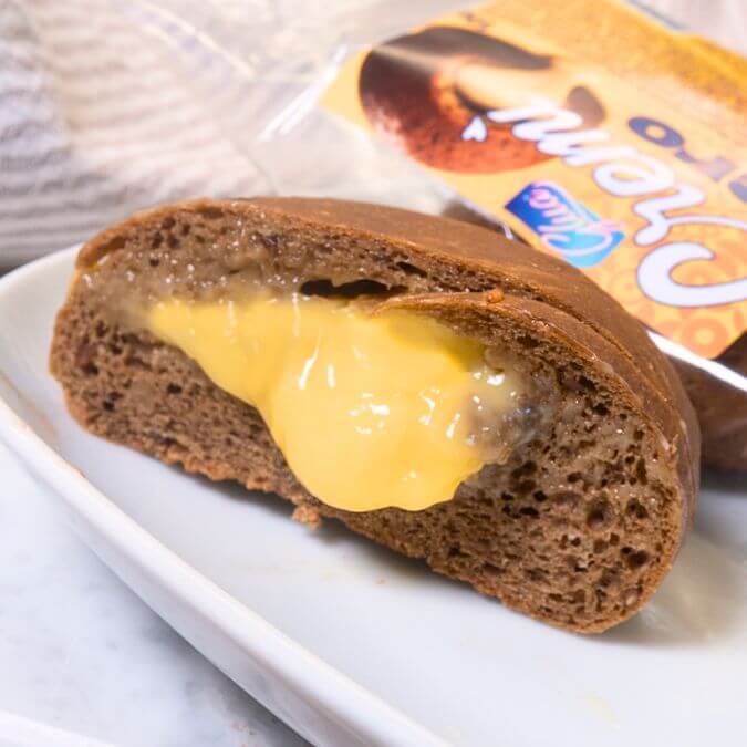 Cremì Bombolone alla crema con ripieno cremoso di crema pasticcera, 100% made in Italy, ideale per dieta chetogenica.