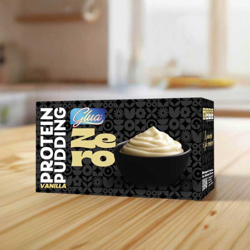 Budino proteico alla vaniglia