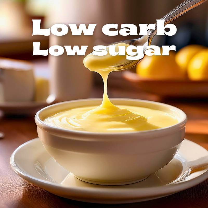 Budino proteico alla vaniglia: alimento keto con 13,9 g di proteine, basso contenuto di zuccheri, senza glutine.