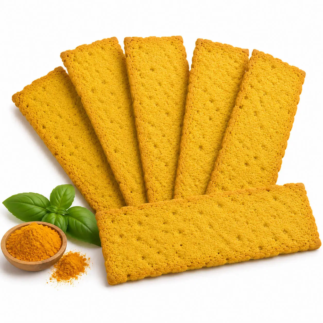 Kegràn Schiacciatine alla curcuma