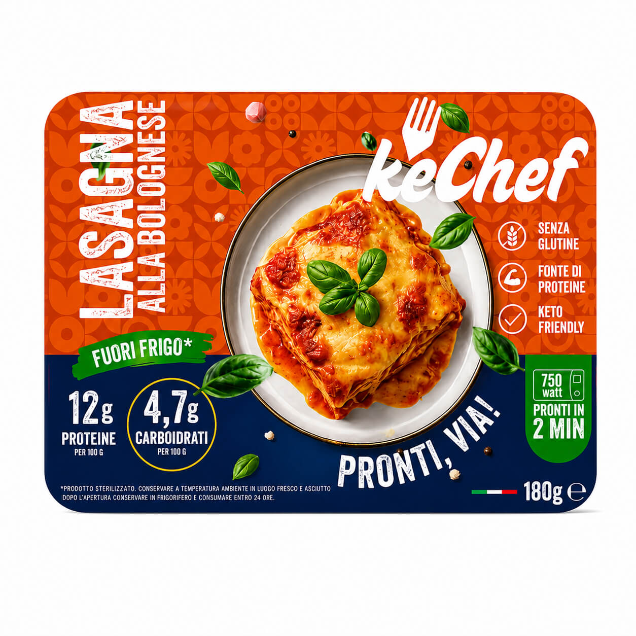 Lasagna keChef alla bolognese Pronta