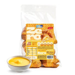 15 Cornetti proteici ripieni di crema pasticcera con crema in accompagnamento, alimenti keto per dieta chetogenica.