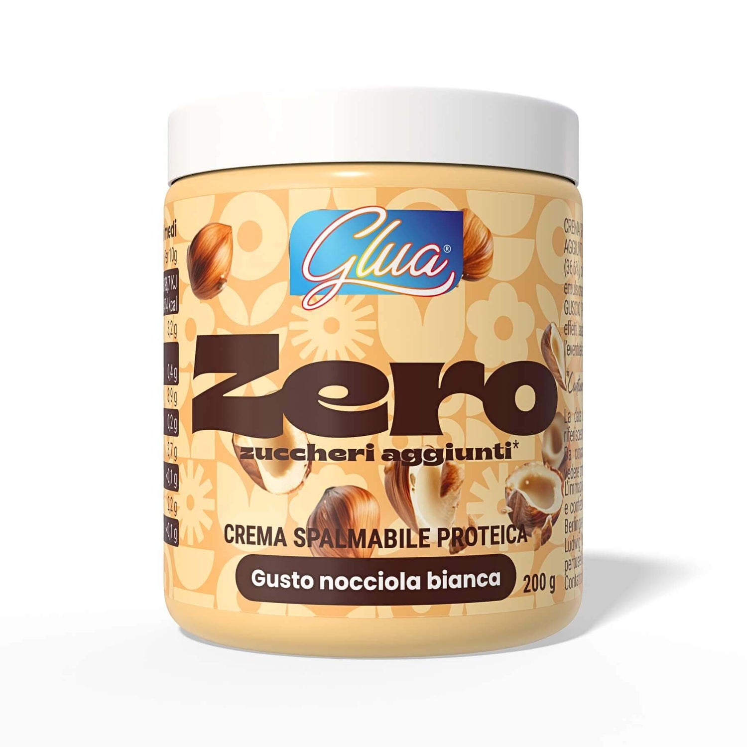 Crema proteica gusto nocciola bianca