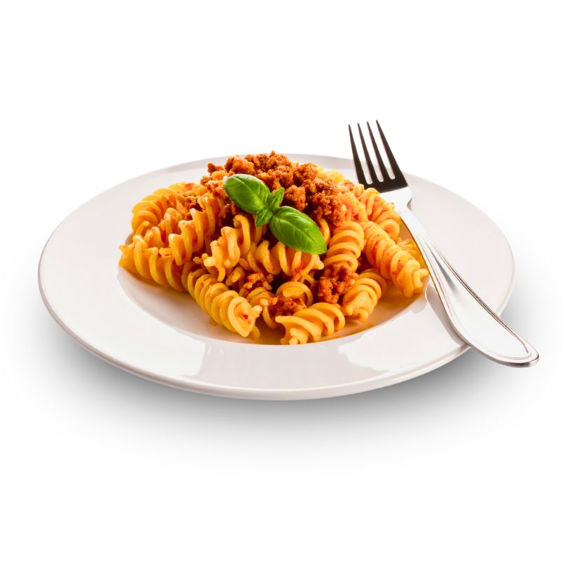 Fusilli proteici alla bolognese Pronti