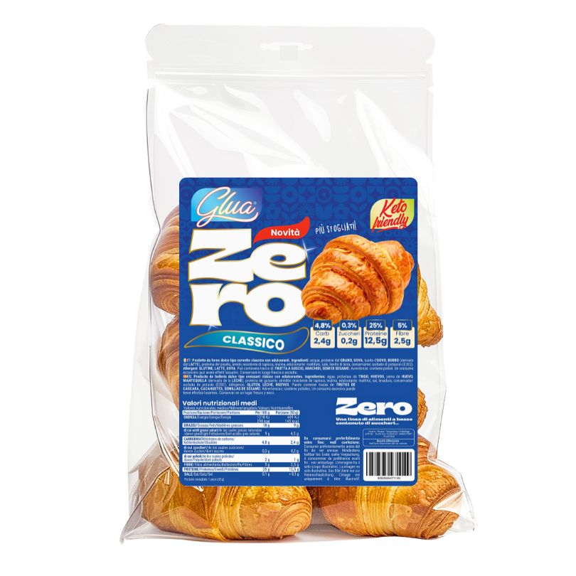 30 Cornetti proteici Zero classici Nuova versione