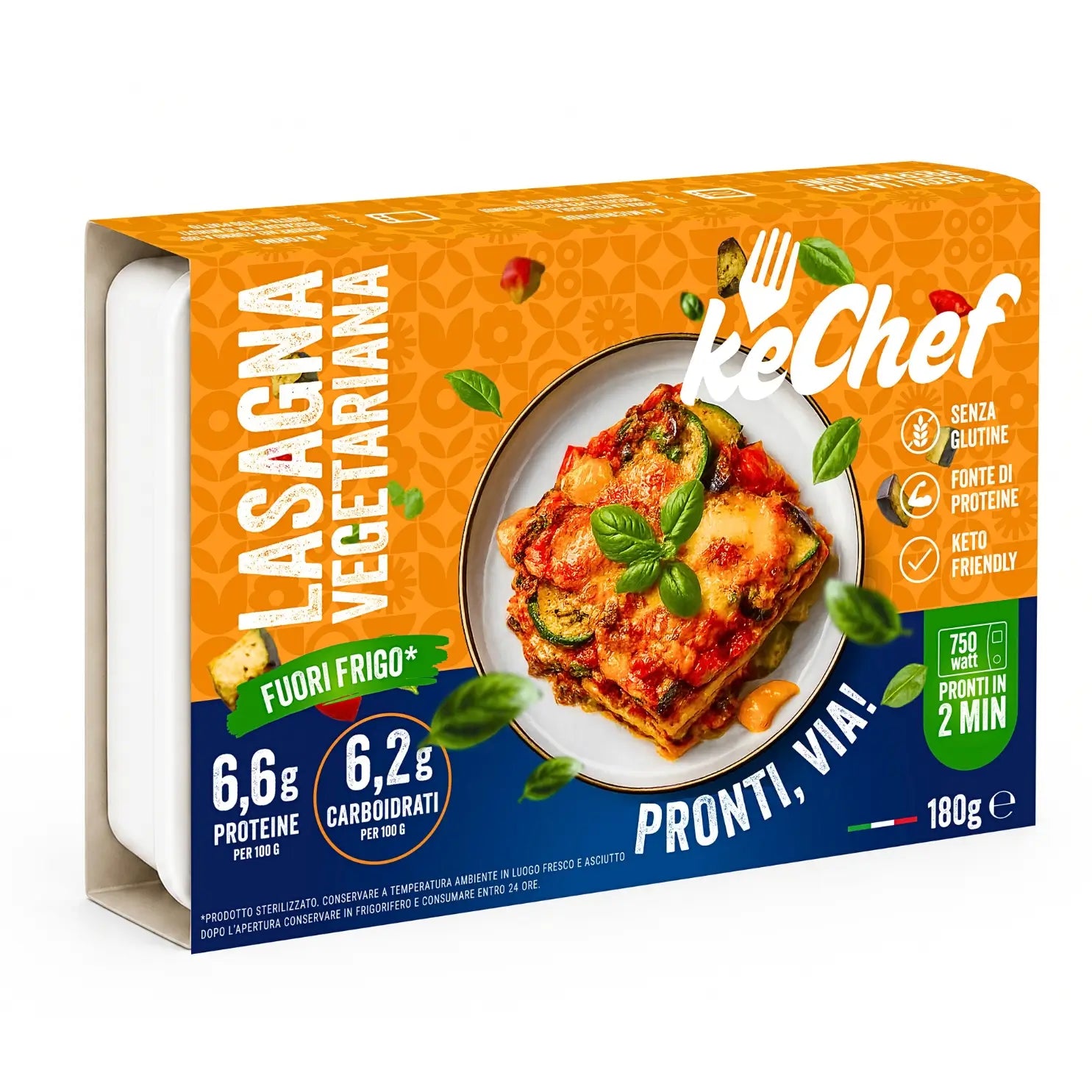 Lasagna keChef vegetariana Pronta