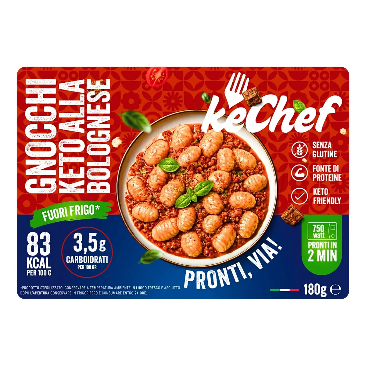 Gnocchi Keto alla Bolognese