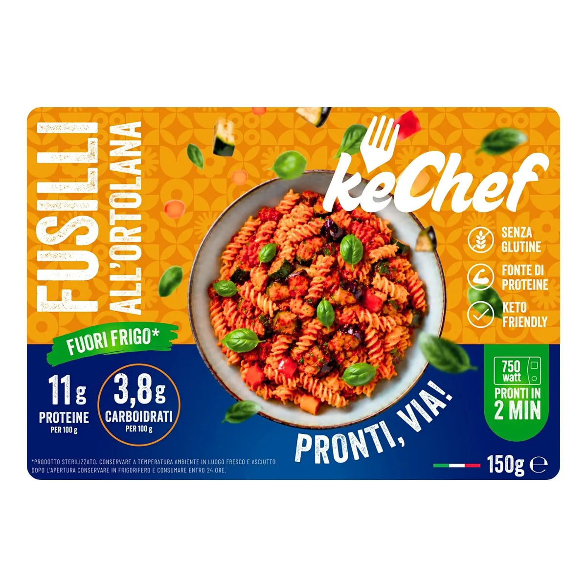 Fusilli keChef all'ortolana