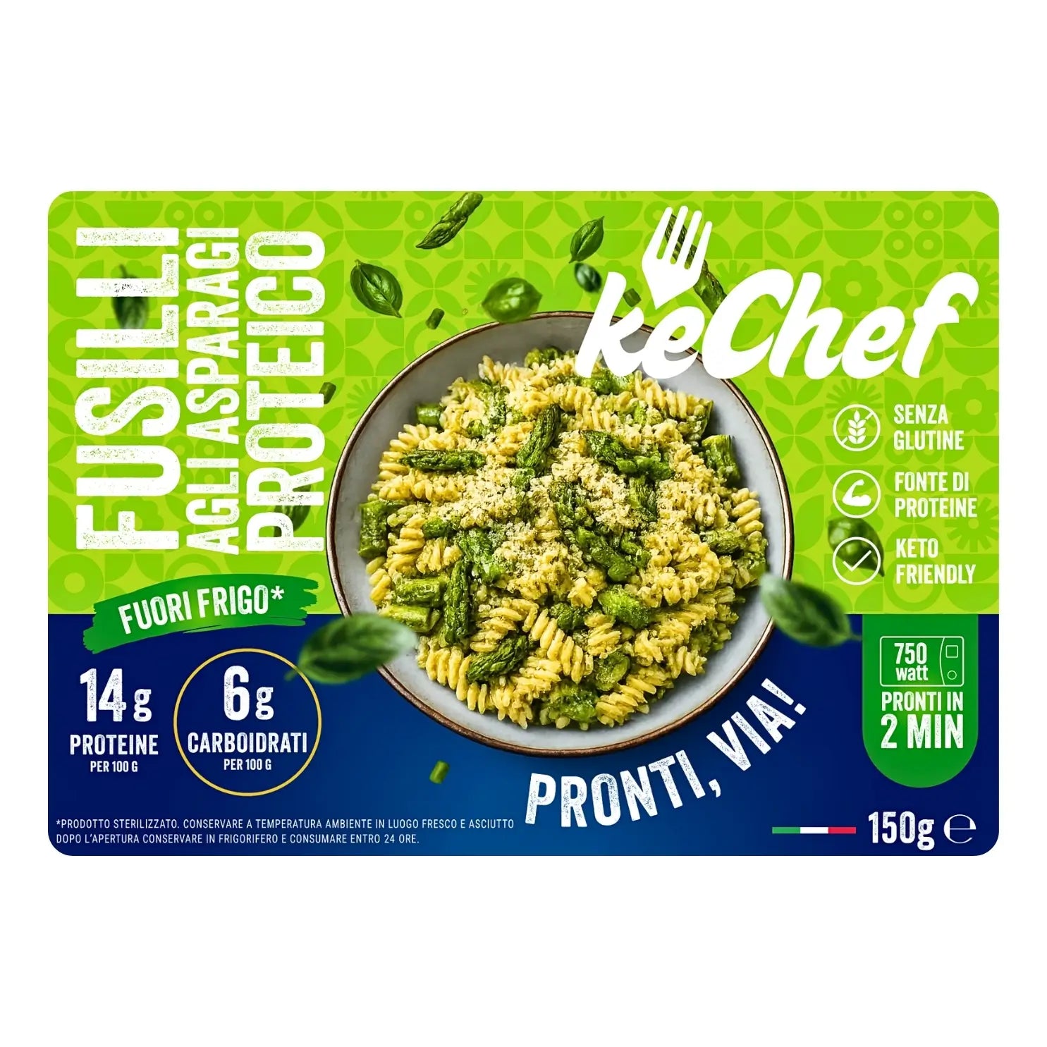 Fusilli keChef agli asparagi Pronti