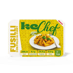 Fusilli keChef al pollo e curry Piatto Pronto, piatto pronto gluten free con gusto sorprendente di curry.