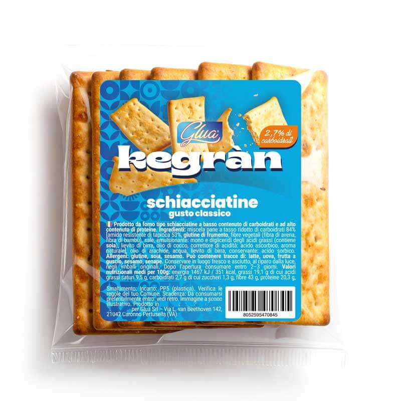 Schiacciatine proteiche