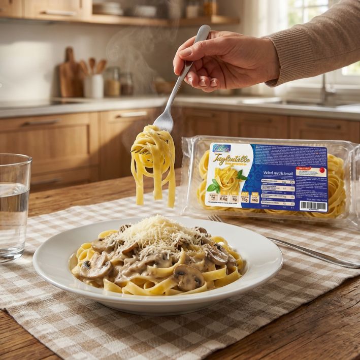 Kepasta tagliatelle