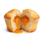15 Muffin proteici con Cuore all'Albicocca, muffin dal cuore morbido all'albicocca per dieta chetogenica.