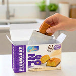 Plumcake con base di cioccolato gusto nocciola keto, ideale per dieta chetogenica e senza zucchero.