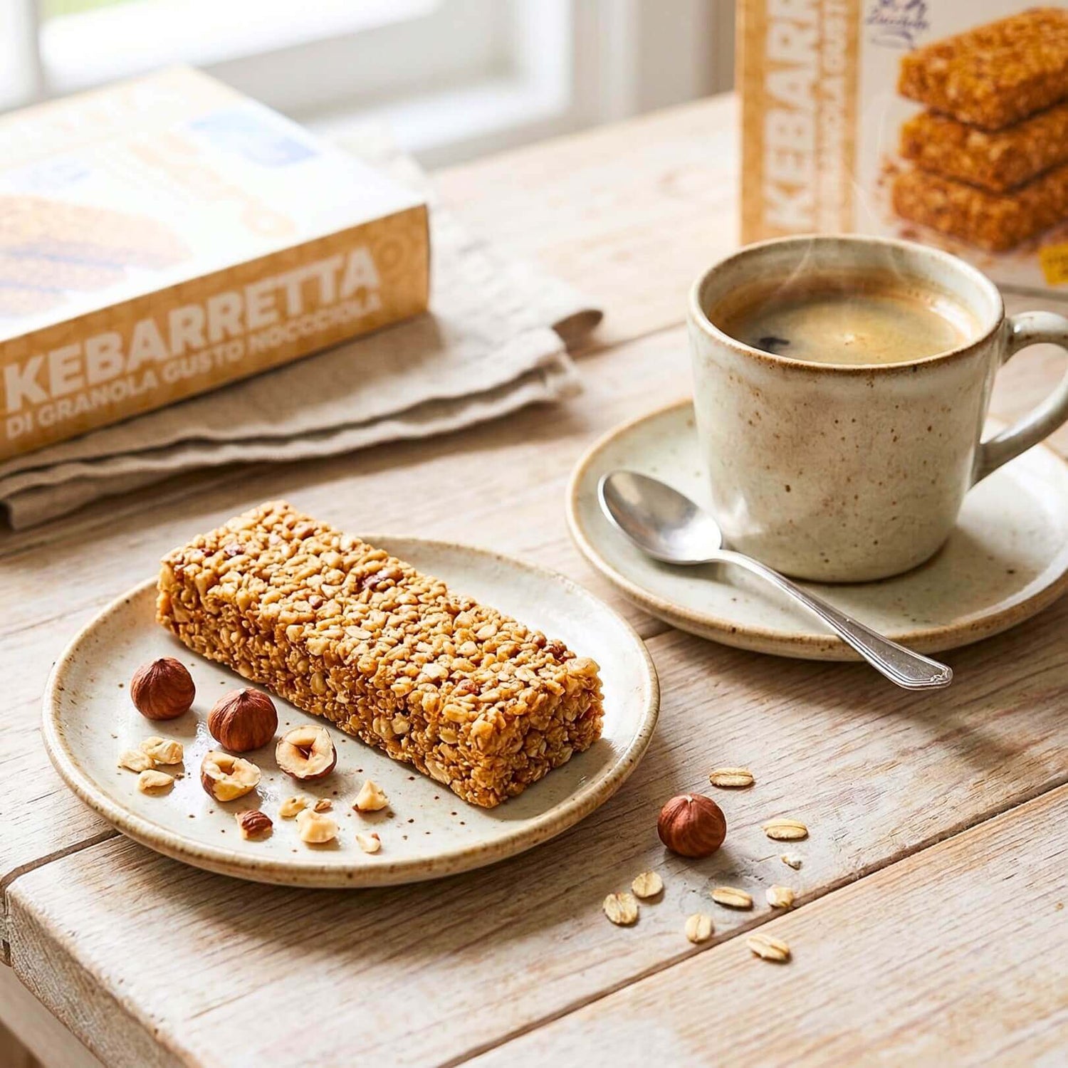 Kebarretta di Granola alla Nocciola