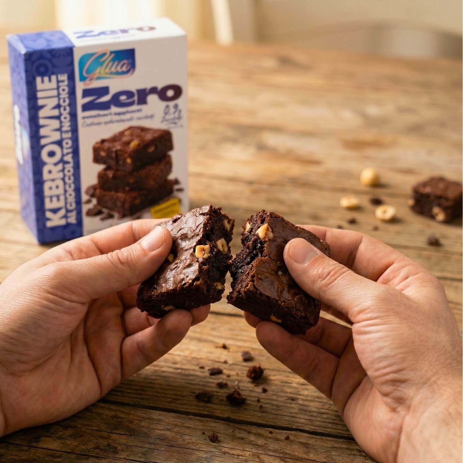 Kebrownie al Cioccolato e Nocciole