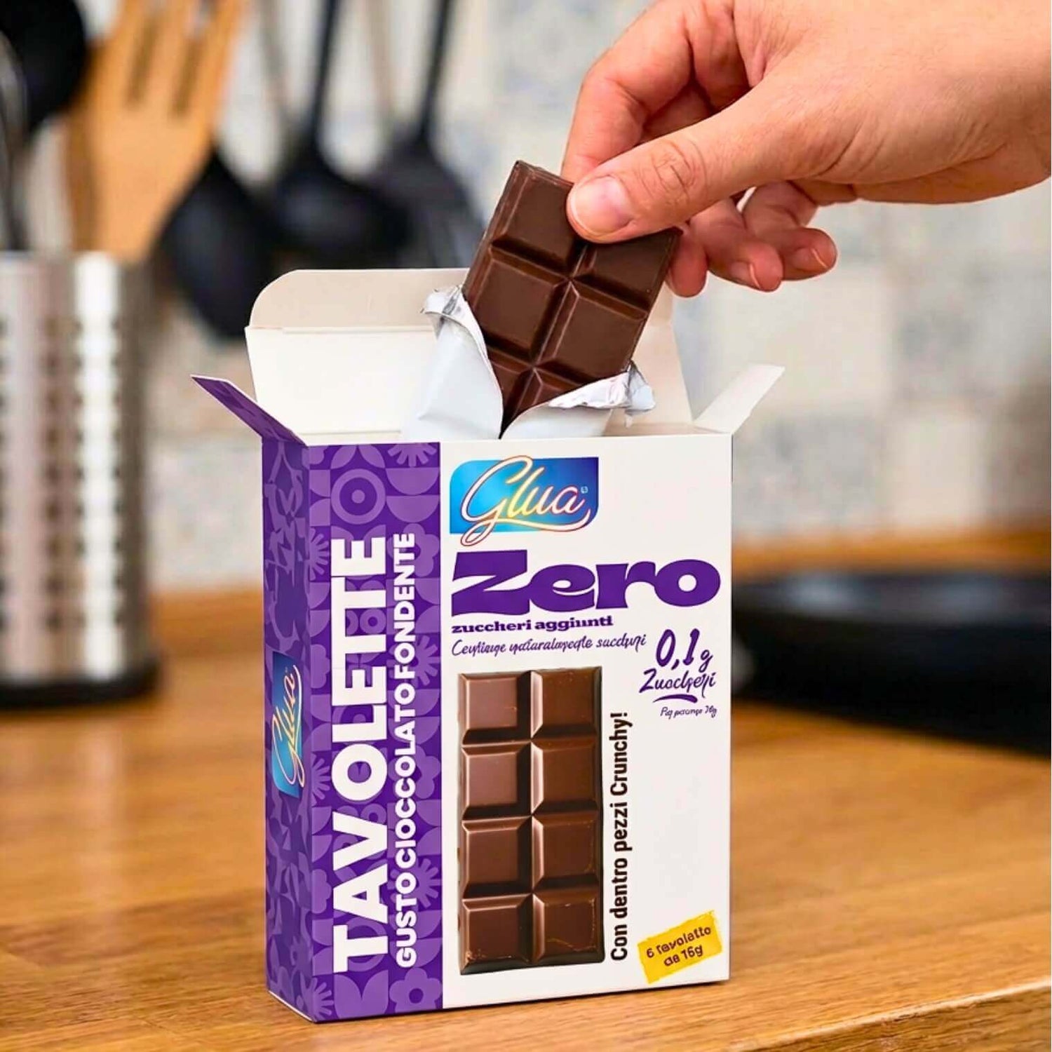 Tavolette di cioccolato fondente