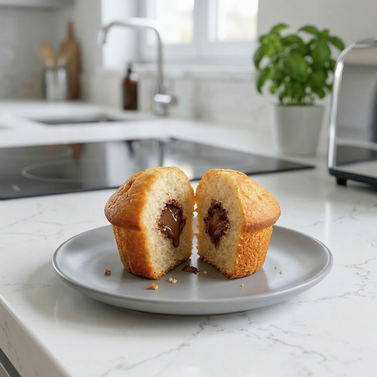 15 Muffin Proteici alla Nocciola