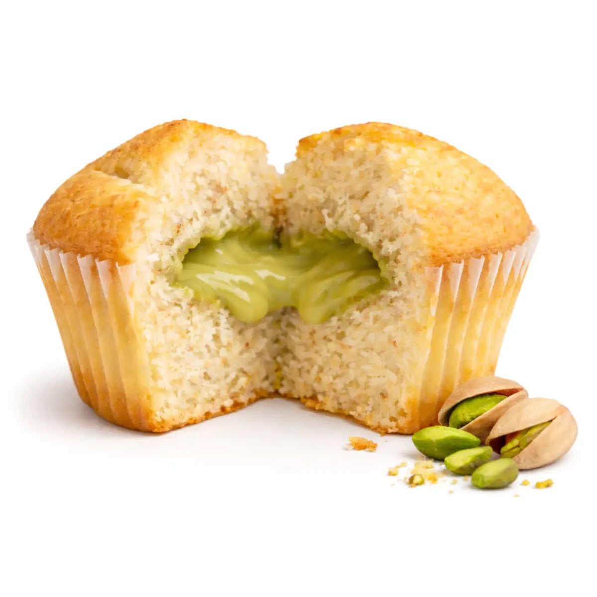 15 Muffin Proteici al pistacchio