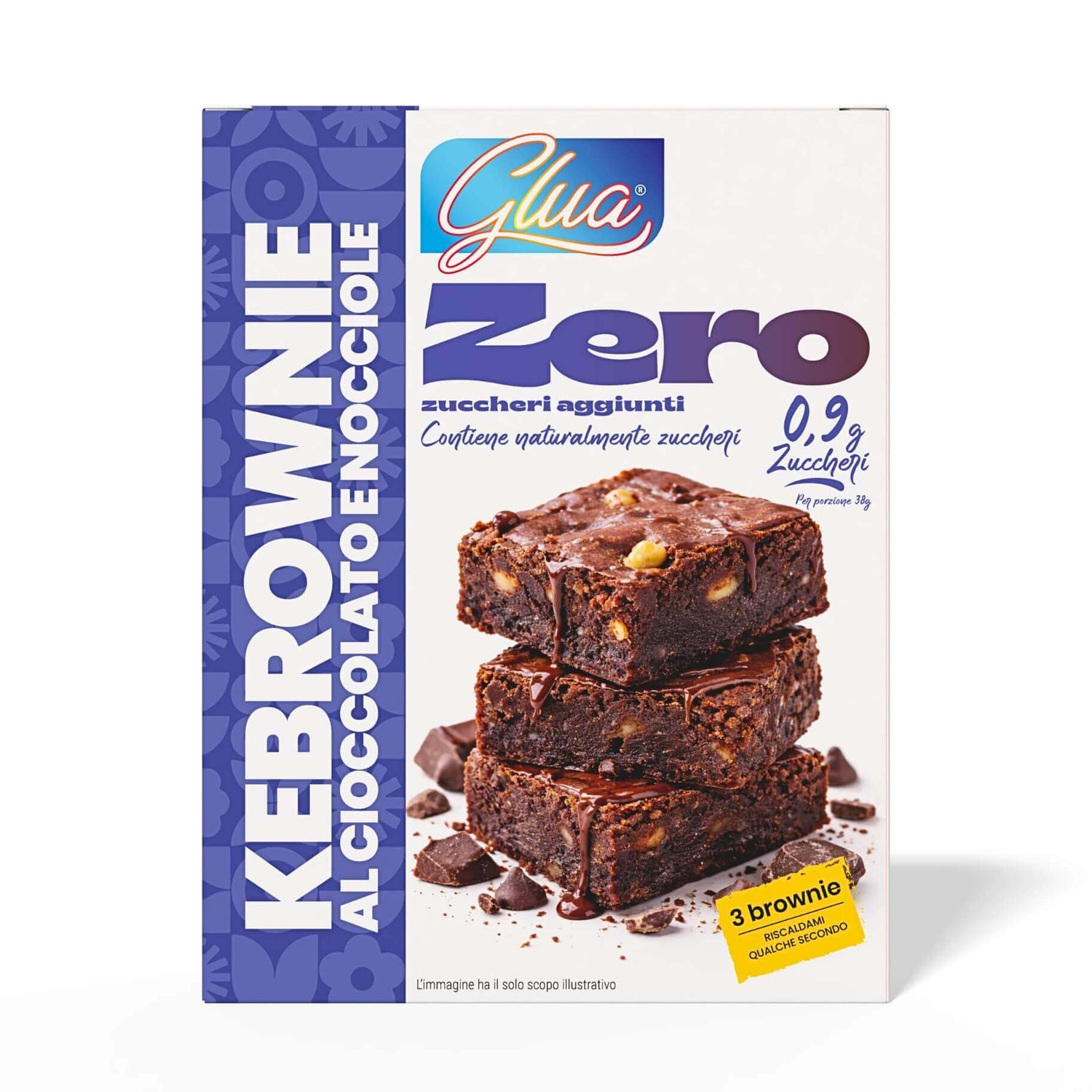 Kebrownie al Cioccolato e Nocciole