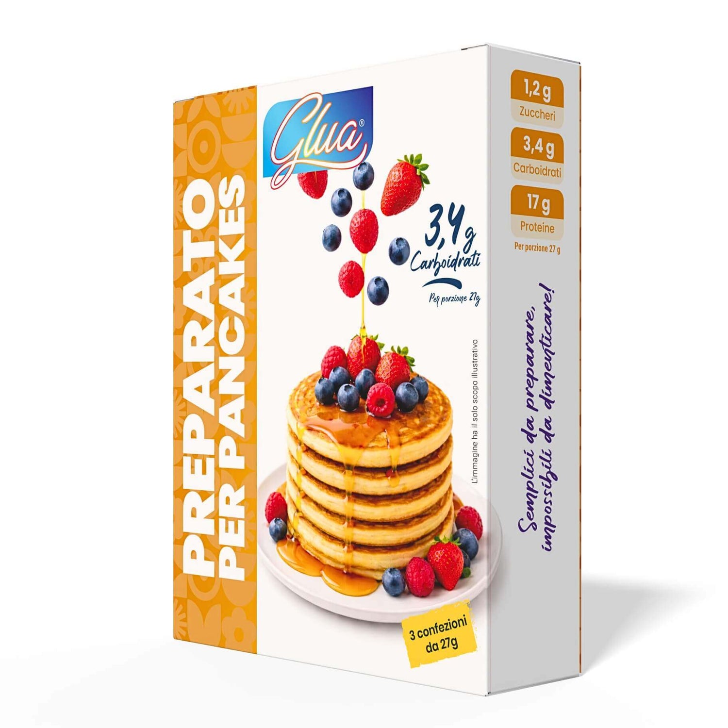 Preparato per pancakes pronto