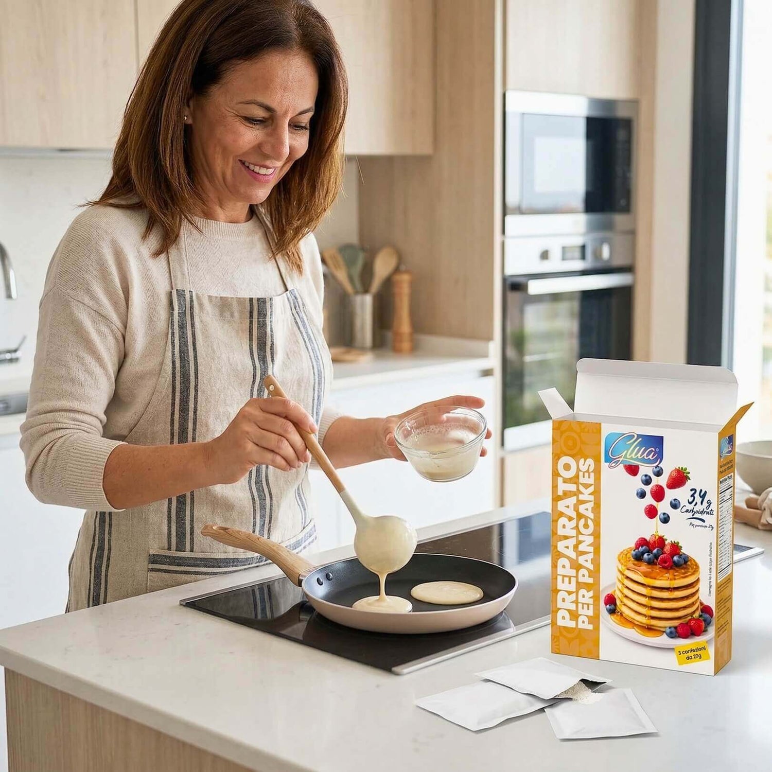 Preparato per pancakes pronto