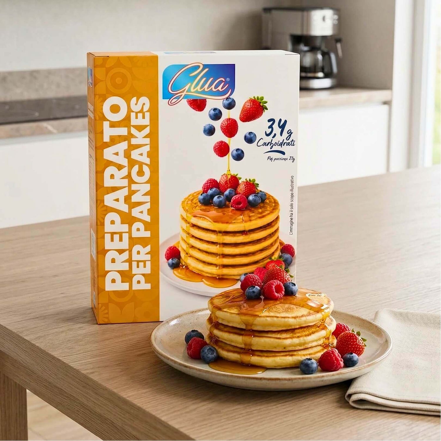 Preparato per pancakes pronto