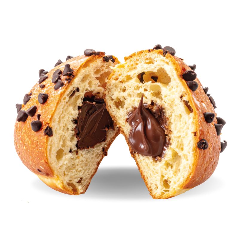 Cremì Bombolone alla nocciola con gocce di cioccolato, dolcezza naturale e cremosità. Ideale per dieta chetogenica.