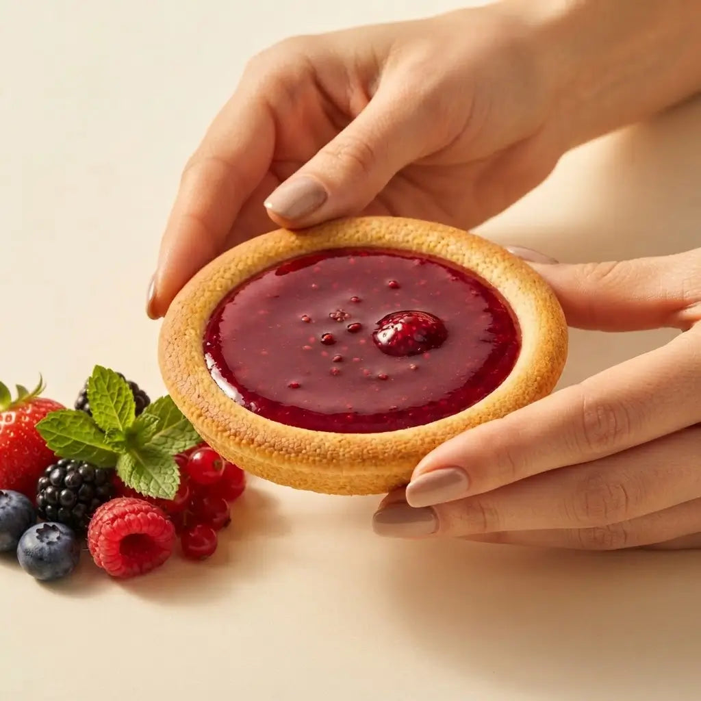 Crostatina Keto ai Frutti di Bosco