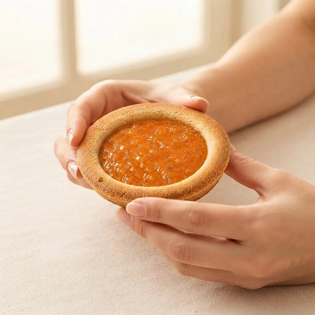 Crostatina Keto all'Albicocca