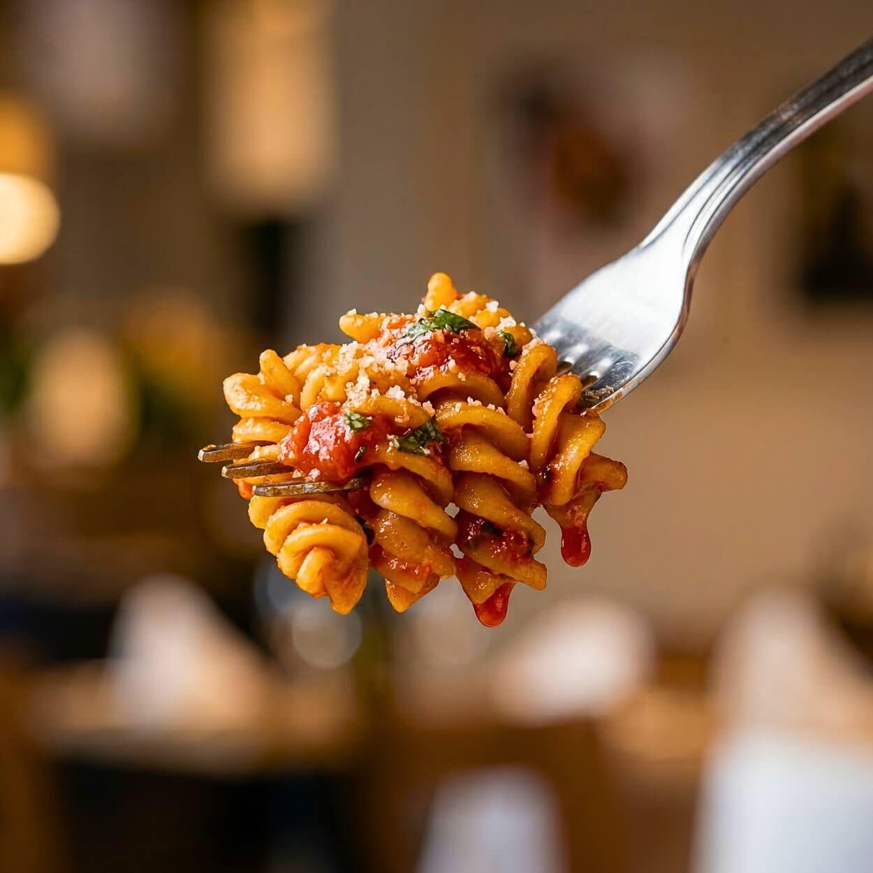 Kepasta fusilli 2.5 con salsa densa, ideale per una dieta chetogenica e ricette keto.