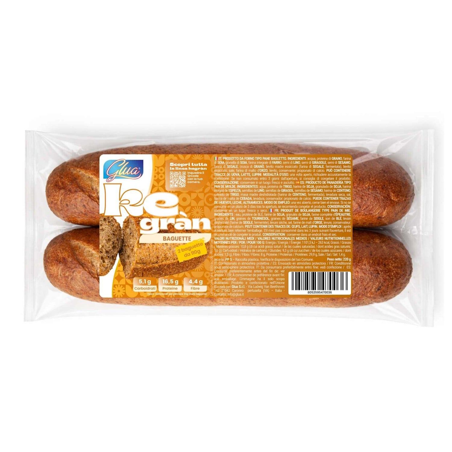 Pane Kegràn Baguette