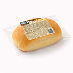Panino Kegràn in confezione trasparente, ideale per dieta chetogenica e keto, morbidezza avvolgente per un piacere unico.