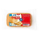 Pane Bauletto Multicereale Keto in confezione da 190g, per diete keto con solo 1,5g di carboidrati per porzione.