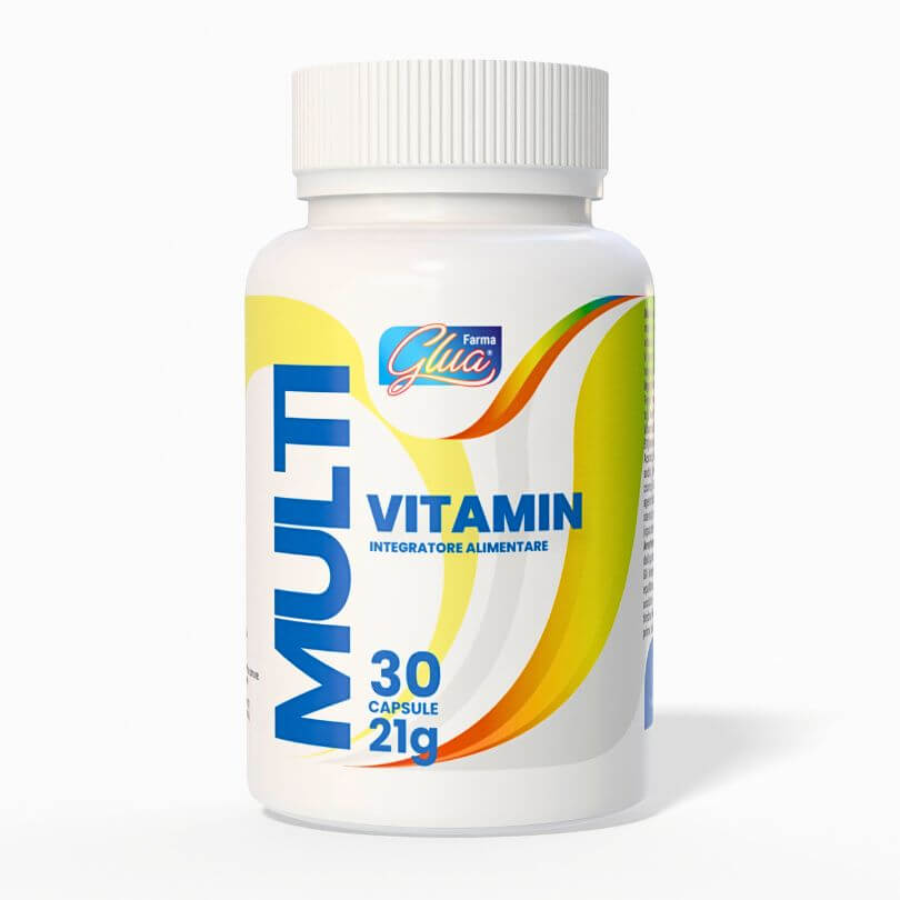 MultiVitamin, integratore multivitaminico e minerale, 30 capsule, supporto immunitario e dieta chetogenica.