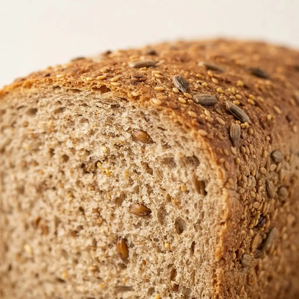 Pane Bauletto Multicereale Keto con semi di girasole, sesamo e lino, perfetto per diete keto.