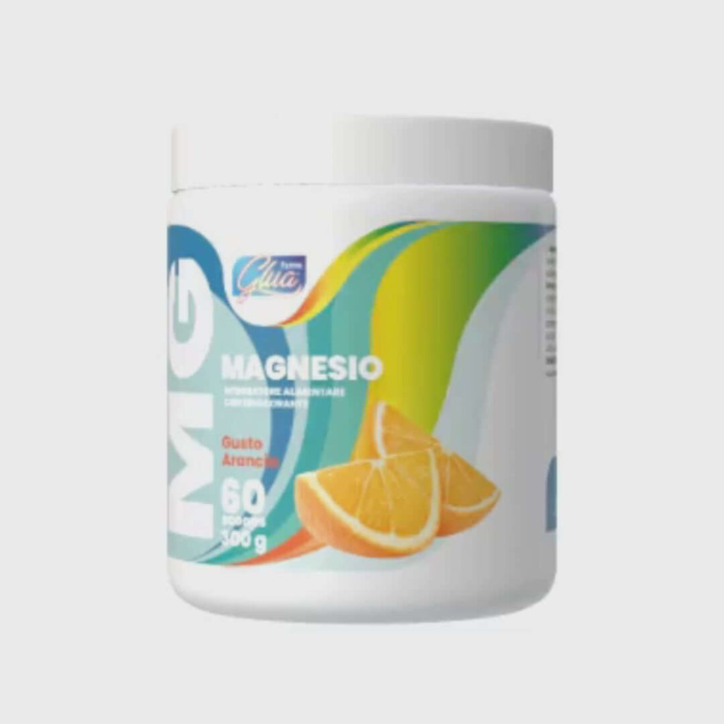 Magnesio Gusto Arancia 300g: integratore per dieta chetogenica, aiuto per equilibrio elettrolitico, 60 scoop.
